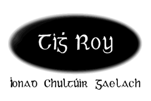 Tigh Roy Logo Black and White