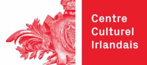 Centre Culturel Iralndais Logo Red and White