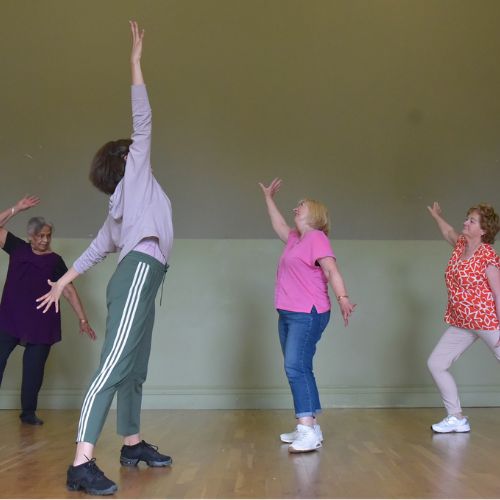 Group of people in Age in Movement Classes